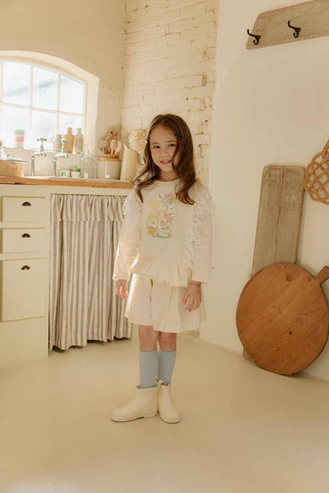 Mumunbaba - Korean Children Fashion - #littlefashionista - Jeje Lace Tee - 9