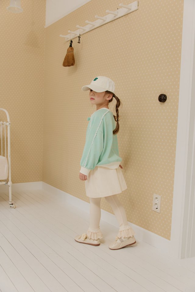 Mumunbaba - Korean Children Fashion - #magicofchildhood - Juilliard Ribbon Tee - 9