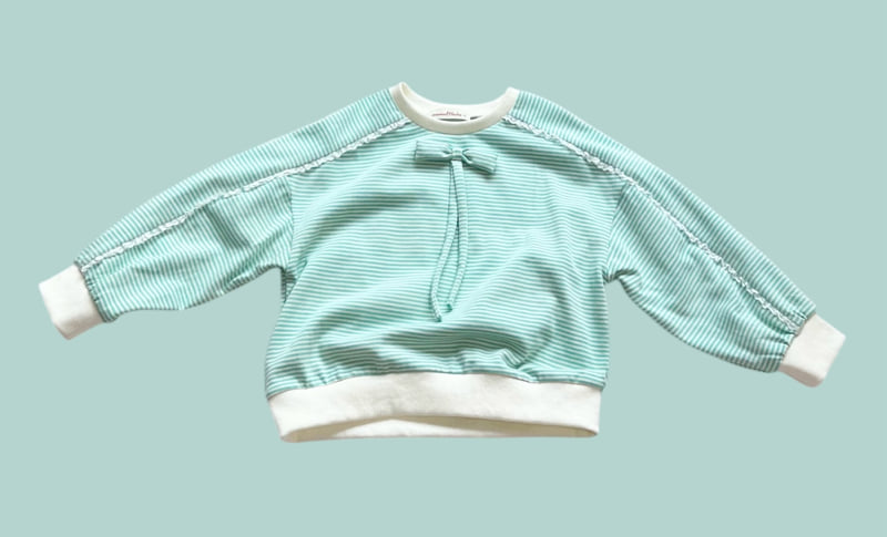 Mumunbaba - Korean Children Fashion - #minifashionista - Juilliard Ribbon Tee - 10