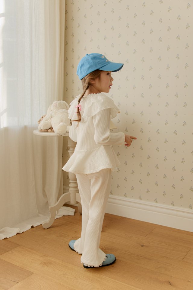 Mumunbaba - Korean Children Fashion - #prettylittlegirls - Esk Span Tee - 3
