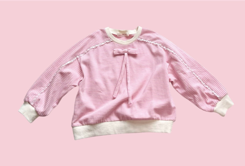 Mumunbaba - Korean Children Fashion - #prettylittlegirls - Juilliard Ribbon Tee - 11