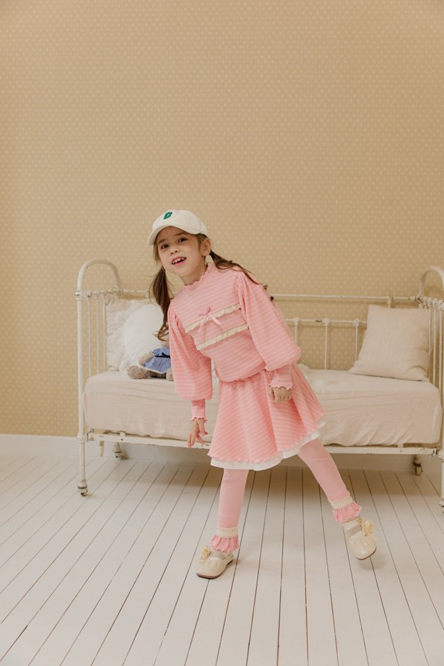 Mumunbaba - Korean Children Fashion - #toddlerclothing - Bonatz Leggings - 4