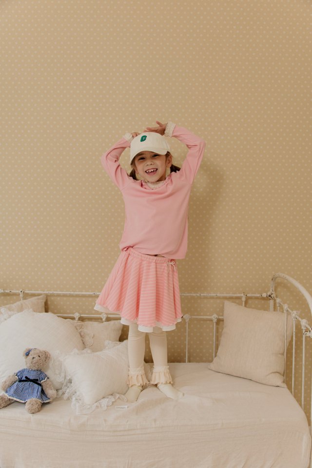 Mumunbaba - Korean Children Fashion - #todddlerfashion - Bonatz Span Tee - 3