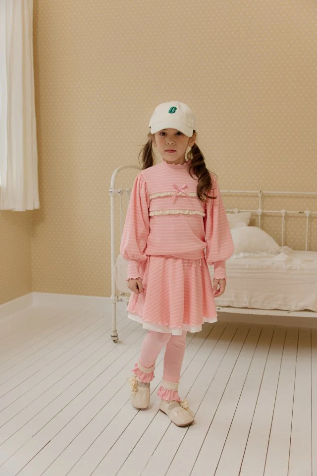 Mumunbaba - Korean Children Fashion - #todddlerfashion - Bonatz Leggings - 2