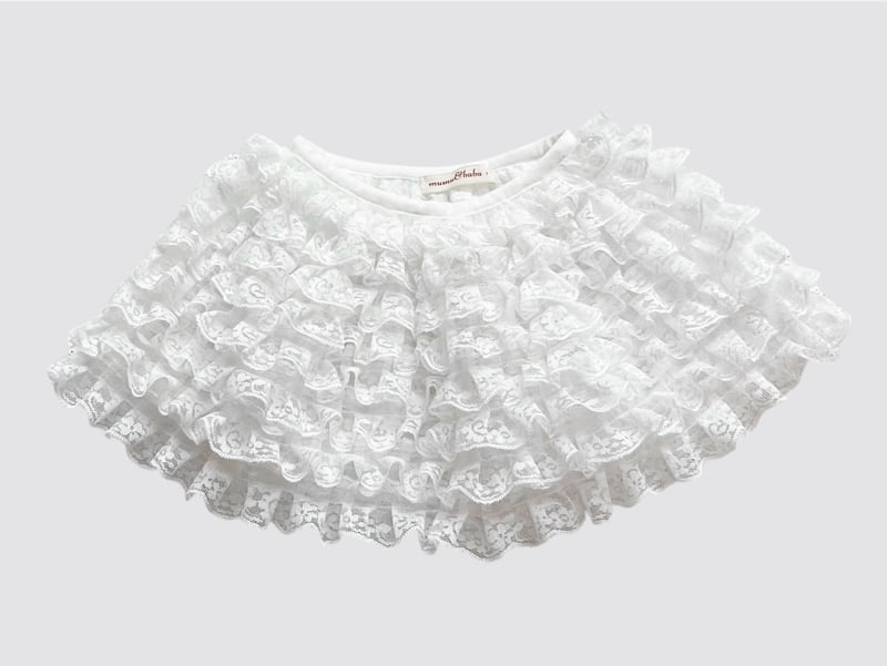 Mumunbaba - Korean Children Fashion - #todddlerfashion - Layered Short Skirt - 12