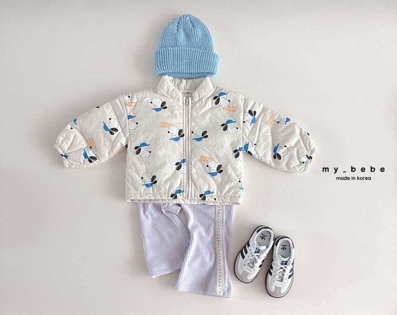 My Bebe - Korean Baby Fashion - #babyboutiqueclothing - Lace Bootcut Pants - 9