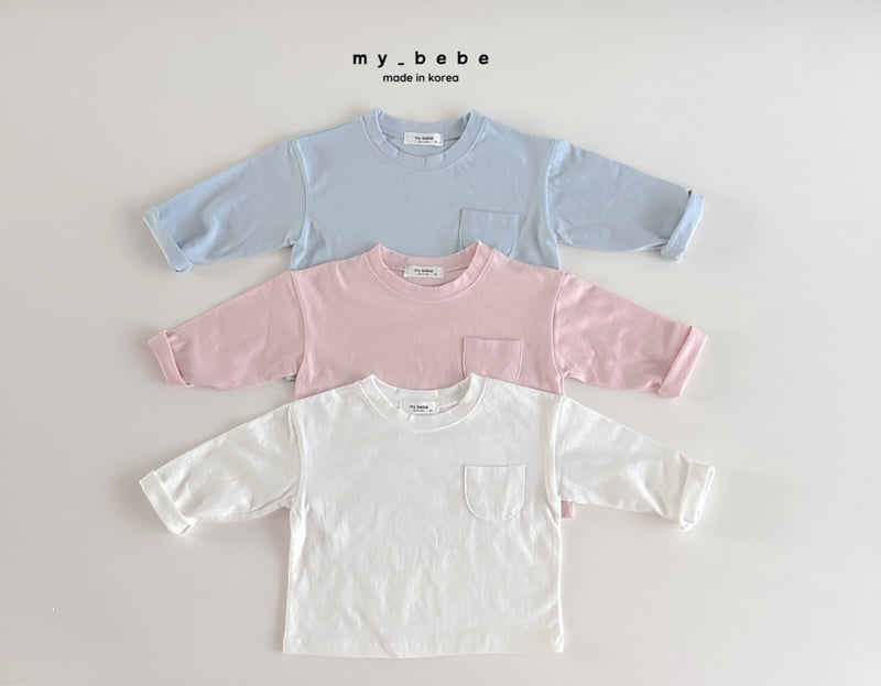 My Bebe - Korean Baby Fashion - #babyboutiqueclothing - Spring Basic Tee