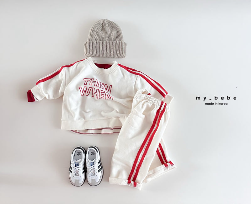 My Bebe - Korean Baby Fashion - #babyboutiqueclothing - Bombom Tape Pants - 8