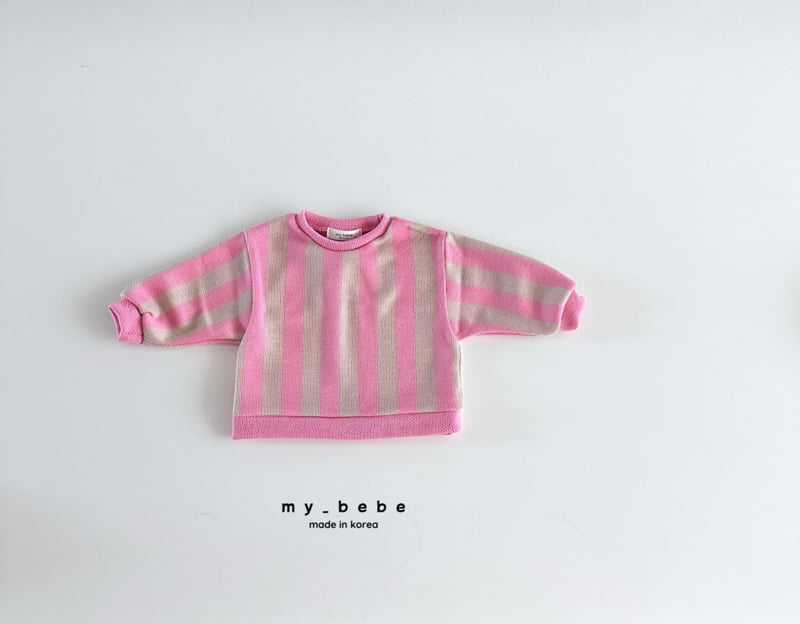 My Bebe - Korean Baby Fashion - #babyclothing - Spring Jacquard Tee - 5