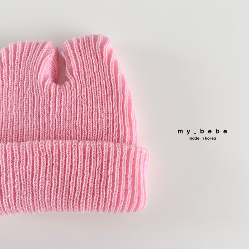 My Bebe - Korean Baby Fashion - #babyclothing - Rabbit Beanie - 12