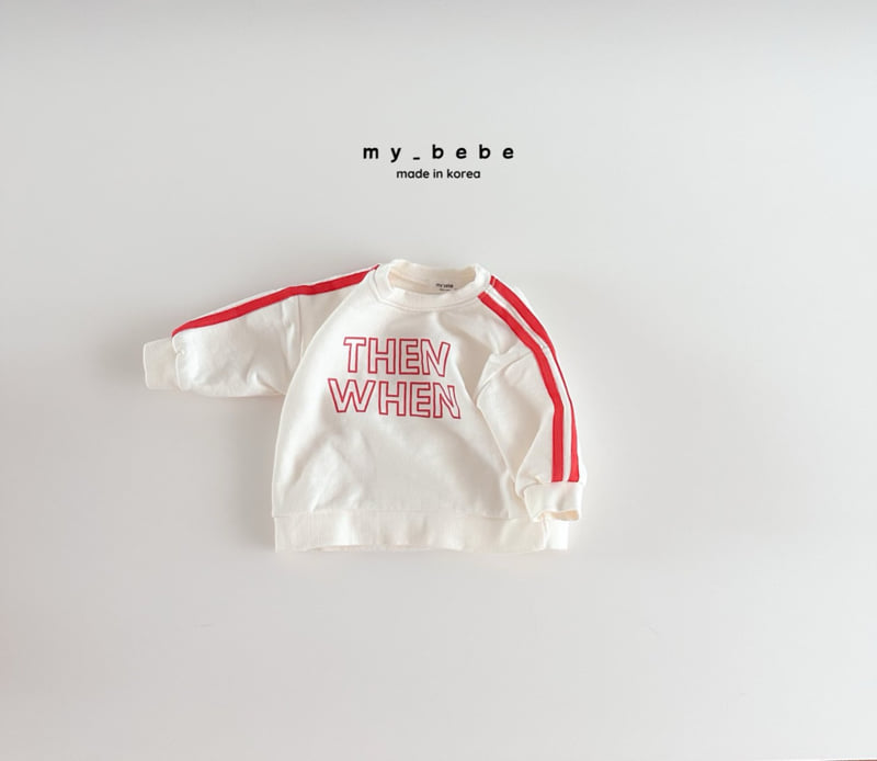 My Bebe - Korean Baby Fashion - #babyfashion - Bombom Tape Sweatshirts - 7