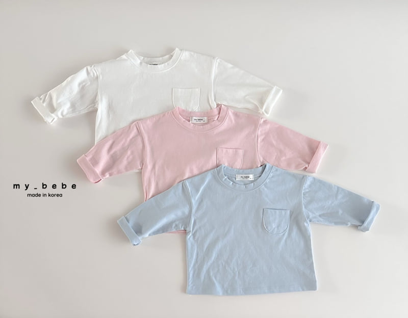 My Bebe - Korean Baby Fashion - #babyfashion - Spring Basic Tee - 3