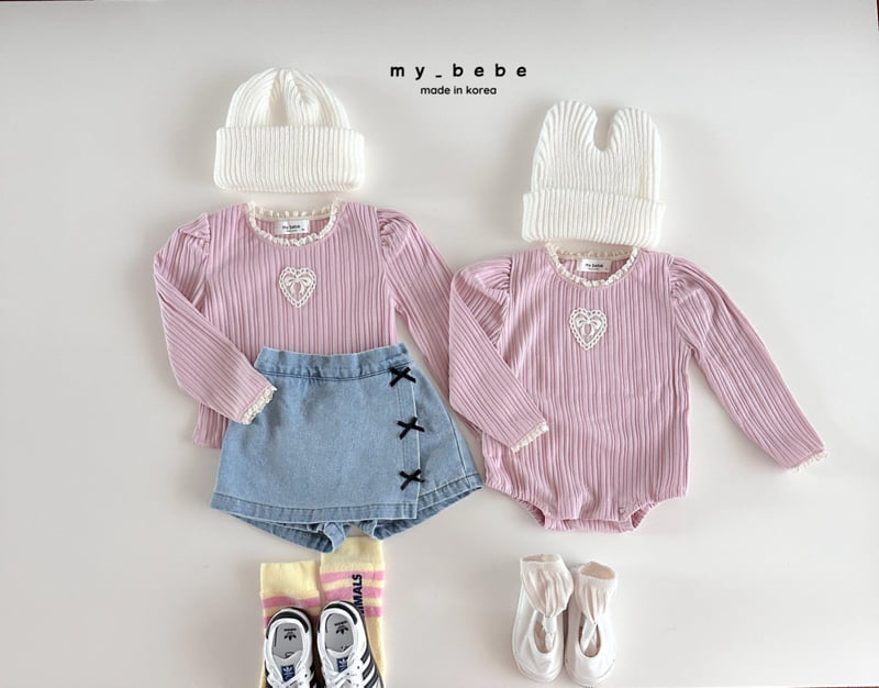My Bebe - Korean Baby Fashion - #babyfashion - Cutie Skirt Pants - 11