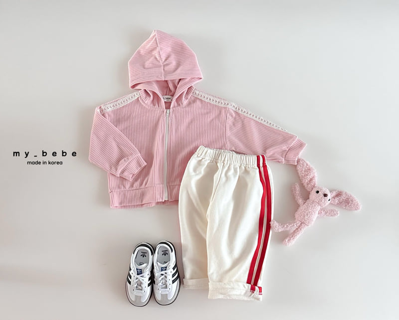 My Bebe - Korean Baby Fashion - #babyfashion - Bombom Tape Pants - 10