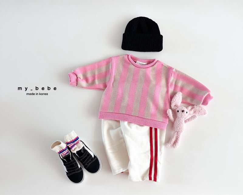 My Bebe - Korean Baby Fashion - #babyfever - Spring Jacquard Tee - 7