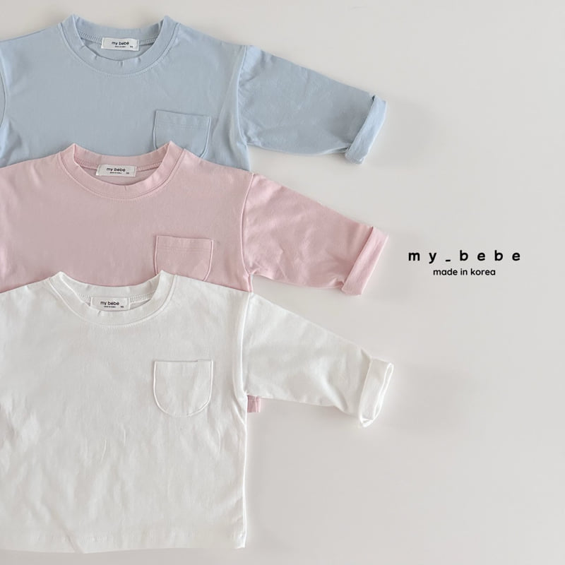 My Bebe - Korean Baby Fashion - #babygirlfashion - Spring Basic Tee - 5