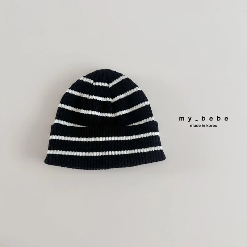 My Bebe - Korean Baby Fashion - #babyoninstagram - Stripe Beanie - 9