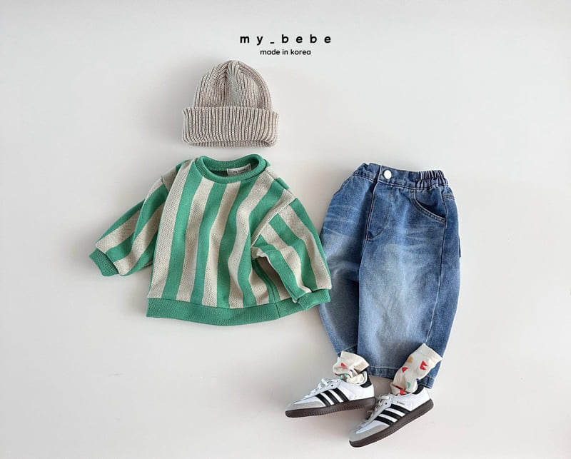 My Bebe - Korean Baby Fashion - #babyootd - Spring Jacquard Tee - 11