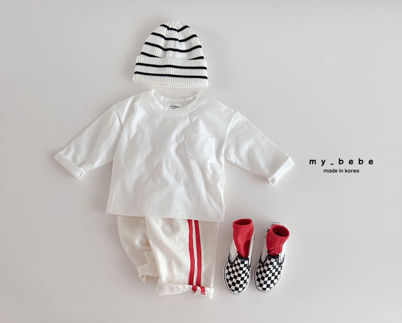 My Bebe - Korean Baby Fashion - #babyootd - Spring Basic Tee - 8