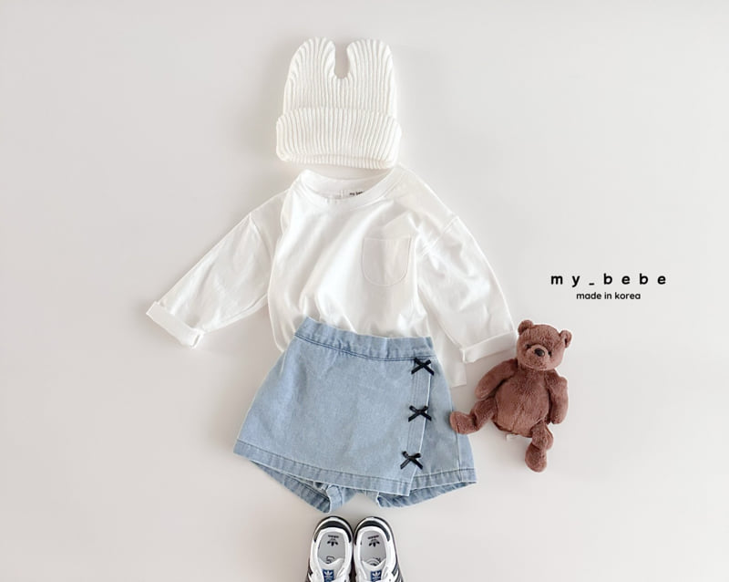 My Bebe - Korean Baby Fashion - #babyoutfit - Spring Basic Tee - 10