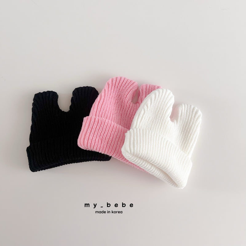 My Bebe - Korean Baby Fashion - #babyootd - Rabbit Beanie - 4