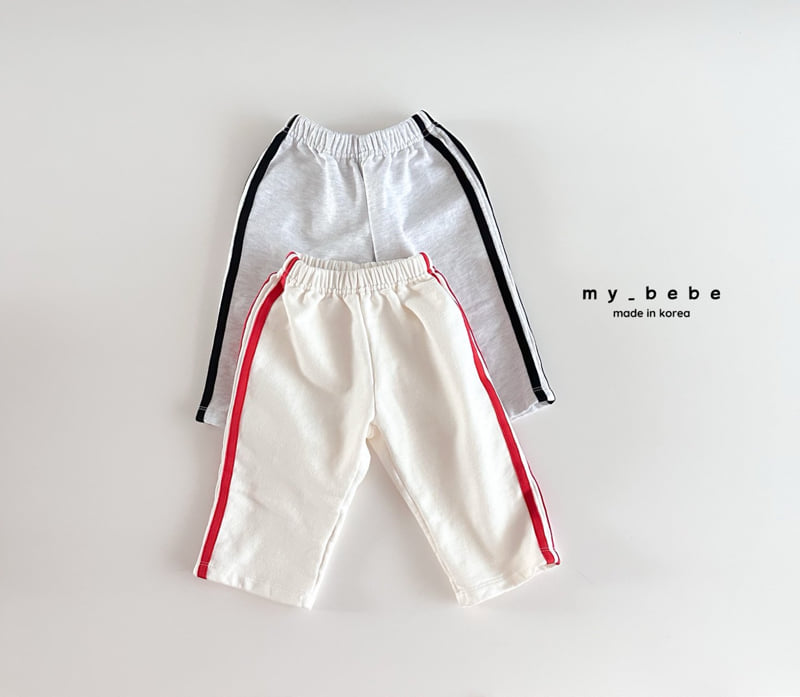 My Bebe - Korean Baby Fashion - #babyoutfit - Bombom Tape Pants