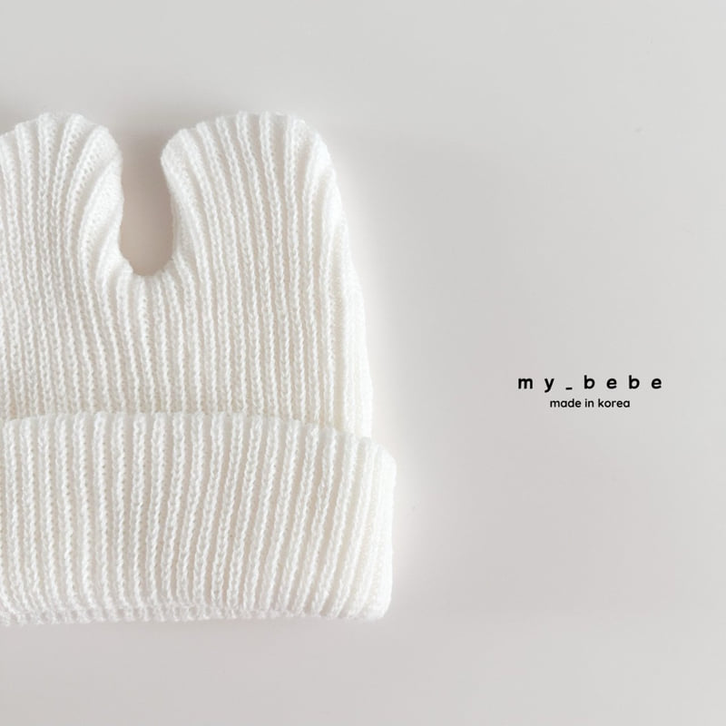 My Bebe - Korean Baby Fashion - #babywear - Rabbit Beanie - 6