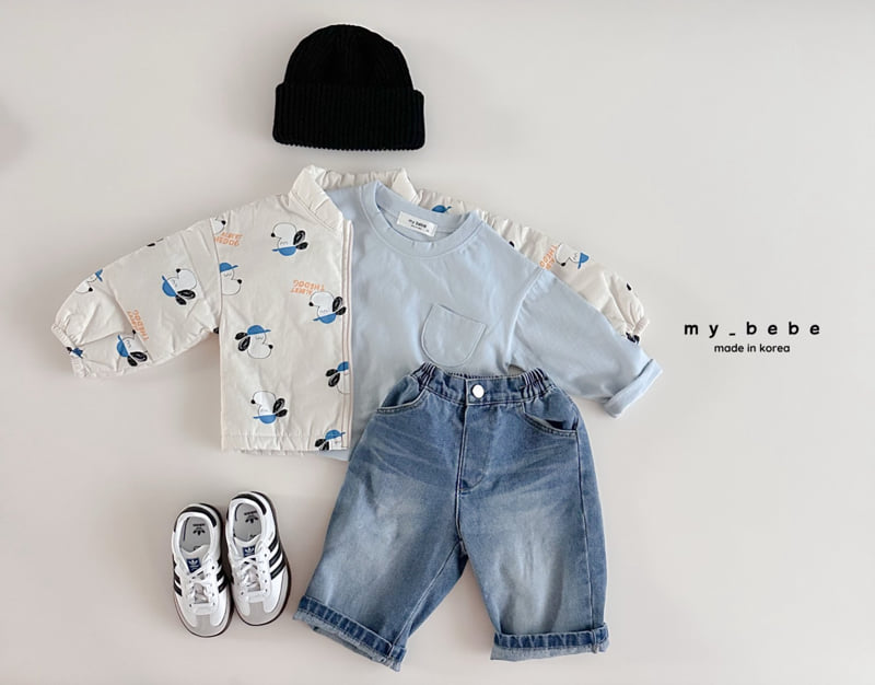 My Bebe - Korean Baby Fashion - #onlinebabyboutique - Spring Basic Tee - 12