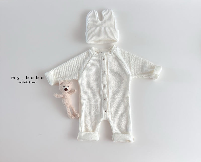 My Bebe - Korean Baby Fashion - #onlinebabyboutique - Rabbit Beanie - 7