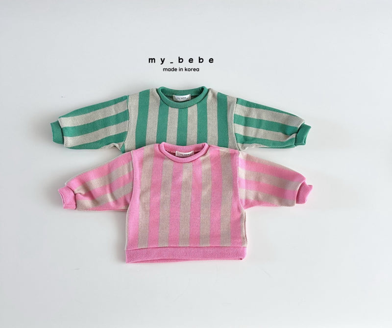 My Bebe - Korean Baby Fashion - #onlinebabyshop - Spring Jacquard Tee