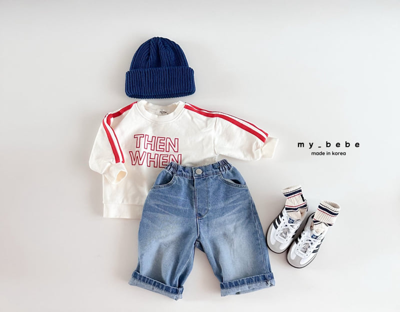 My Bebe - Korean Baby Fashion - #smilingbaby - Spring Denim Pants - 10