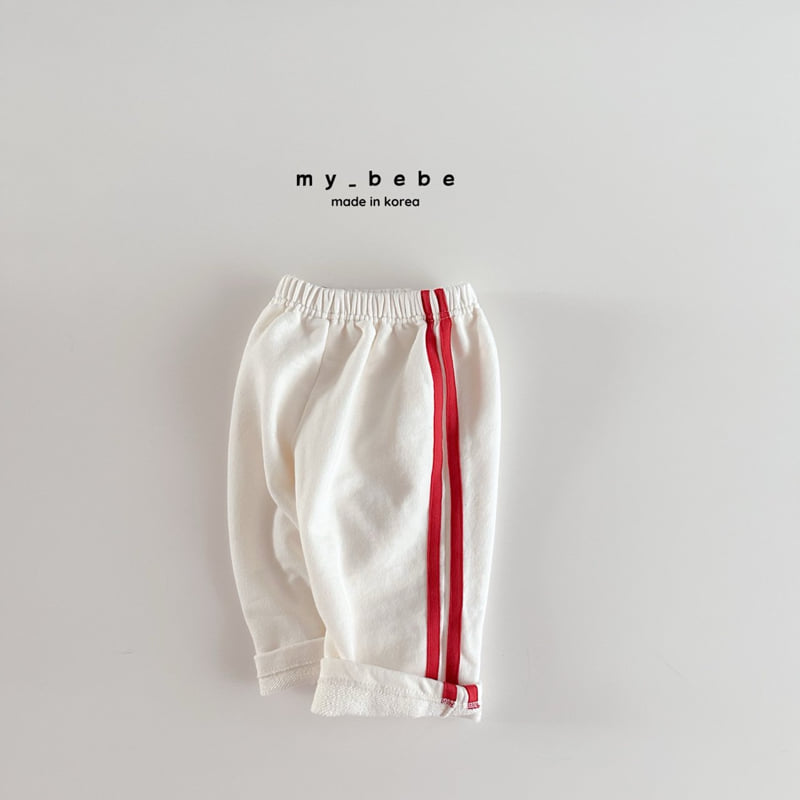 My Bebe - Korean Baby Fashion - #smilingbaby - Bombom Tape Pants - 6