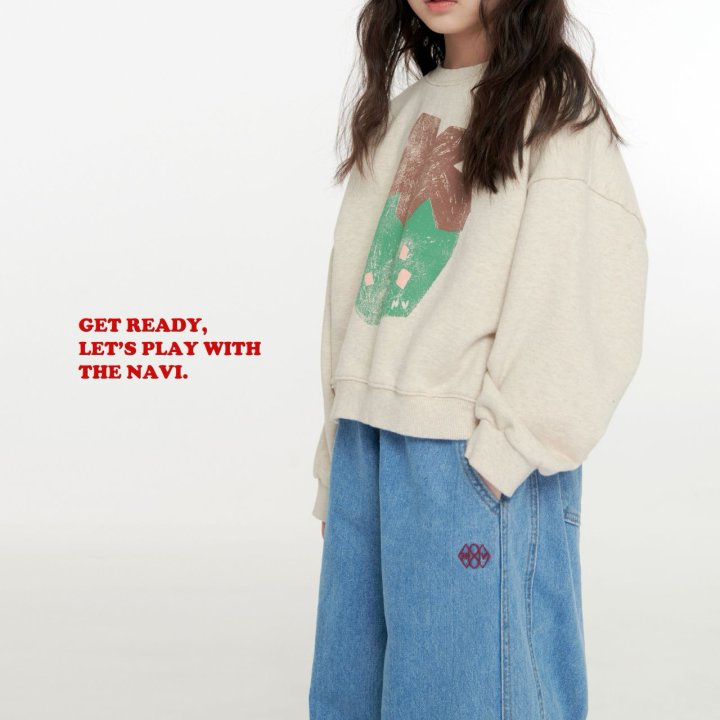 Navi - Korean Children Fashion - #Kfashion4kids - Strawberry Crop Sweatshirts - 3