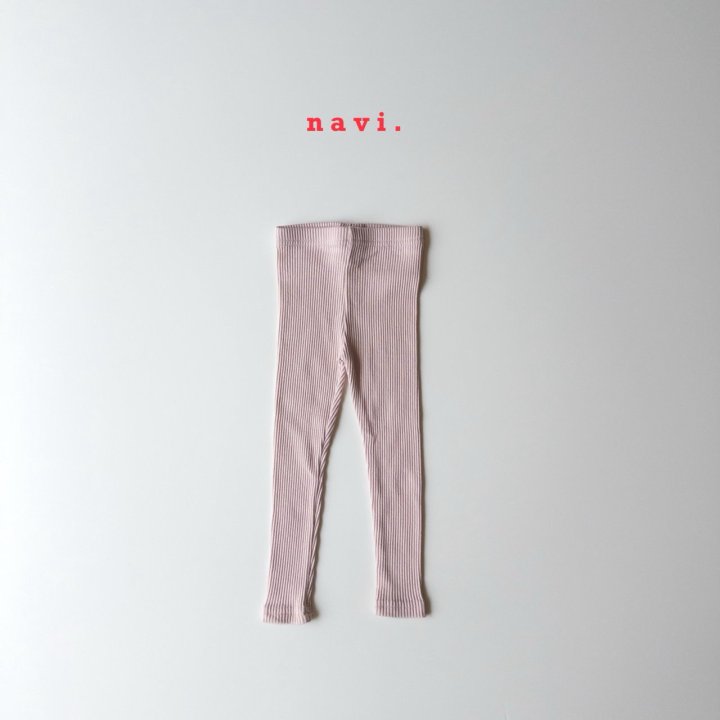 Navi - Korean Children Fashion - #Kfashion4kids - NV Ribbed Leggings