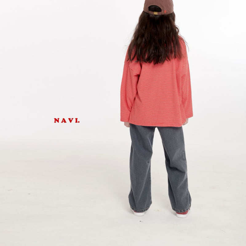 Navi - Korean Children Fashion - #Kfashion4kids - Dart Denim Pants - 11