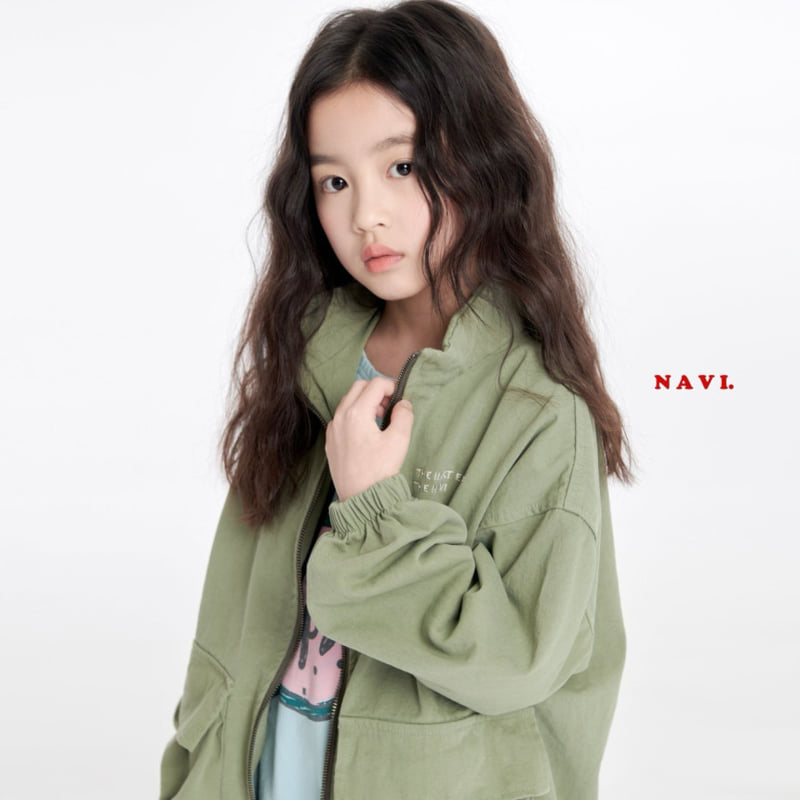 Navi - Korean Children Fashion - #Kfashion4kids - Stone Zip-up Jumper - 10