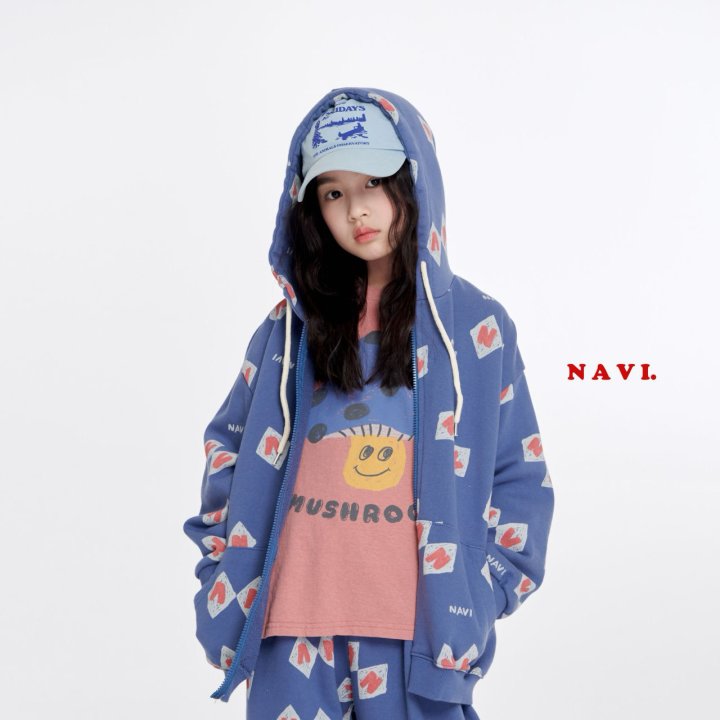 Navi - Korean Children Fashion - #stylishchildhood - Latte Hood Zip-up Jacket - 4