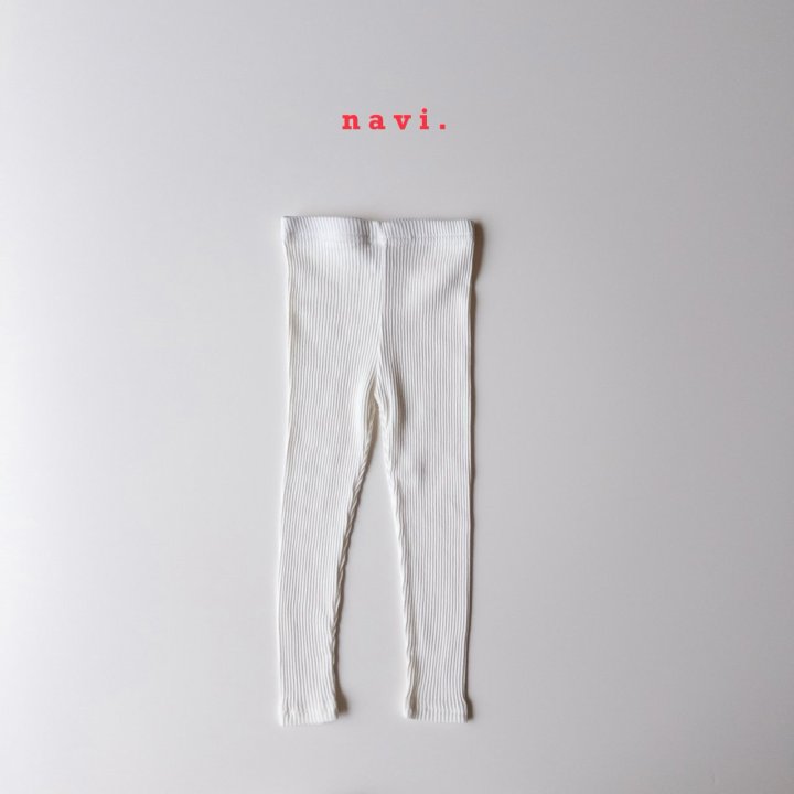 Navi - Korean Children Fashion - #childofig - NV Ribbed Leggings - 7