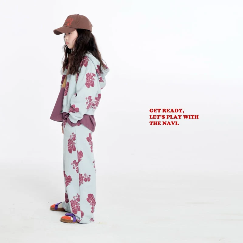 Navi - Korean Children Fashion - #childofig - Berry Crop Hooded Zip-up Jacket - 5