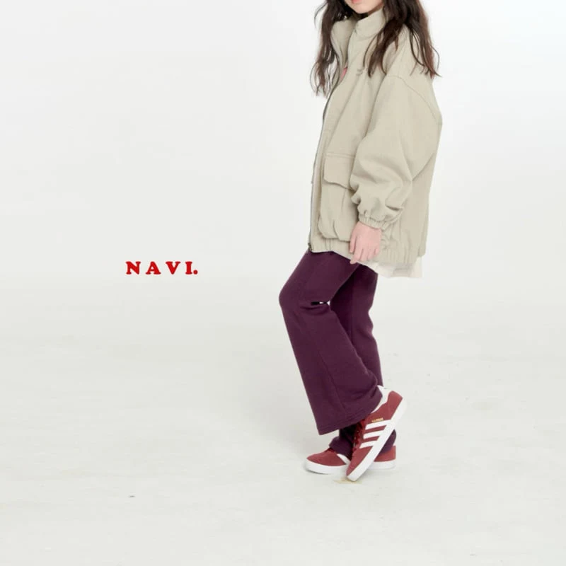 Navi - Korean Children Fashion - #childofig - Stone Zip-up Jumper - 2