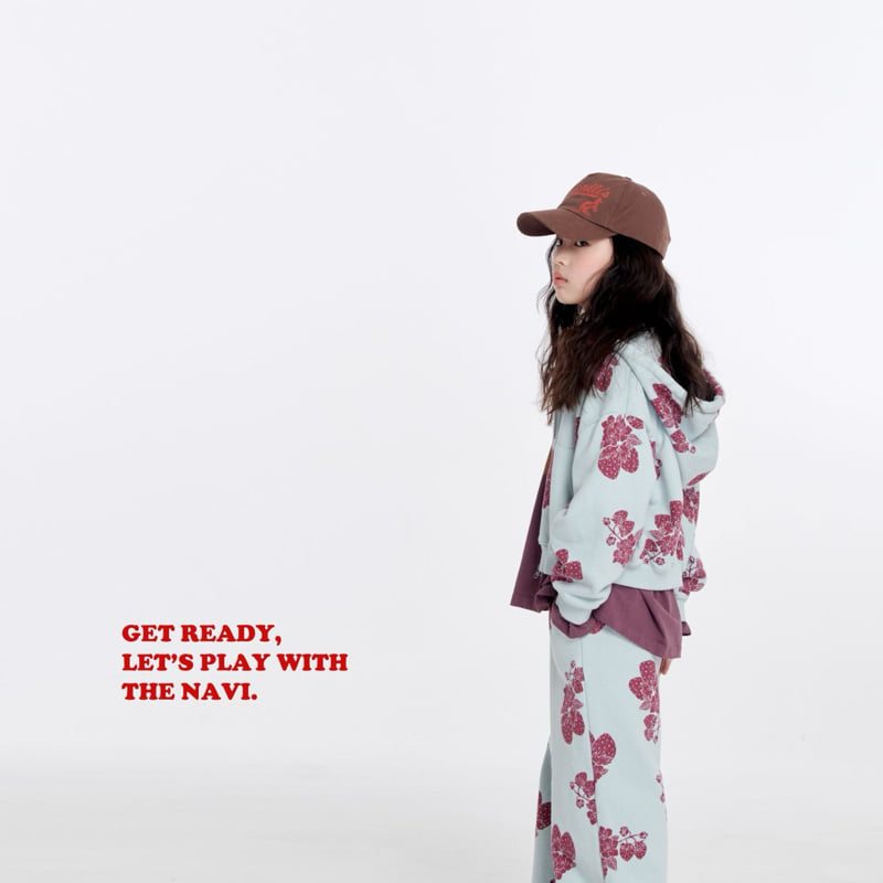 Navi - Korean Children Fashion - #childrensboutique - Berry Crop Hooded Zip-up Jacket - 6