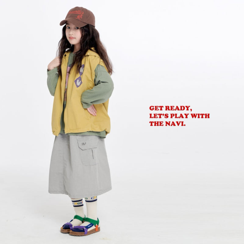 Navi - Korean Children Fashion - #childrensboutique - Cozy Vest