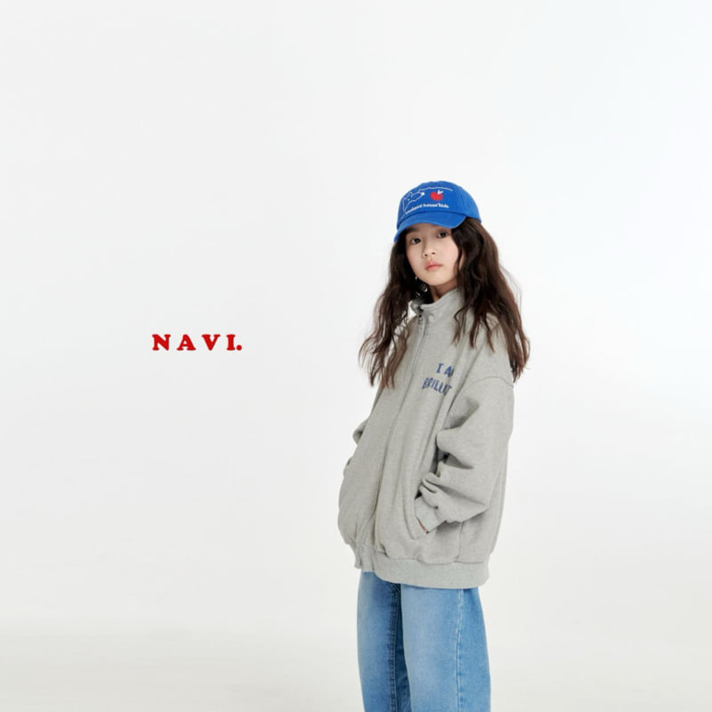 Navi - Korean Children Fashion - #designkidswear - Nut Denim Pants - 4