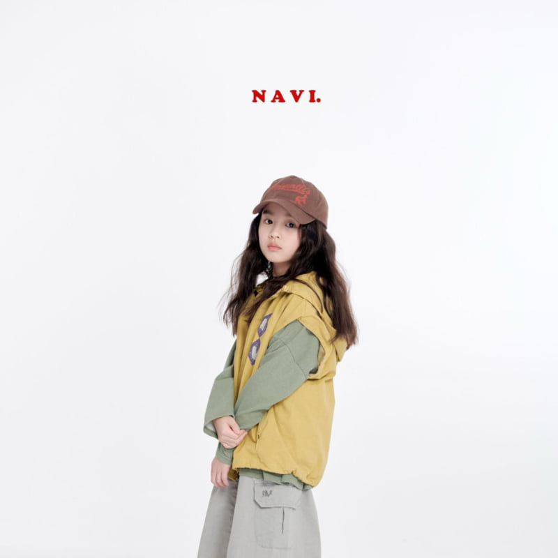 Navi - Korean Children Fashion - #kidsshorts - Cozy Vest - 5