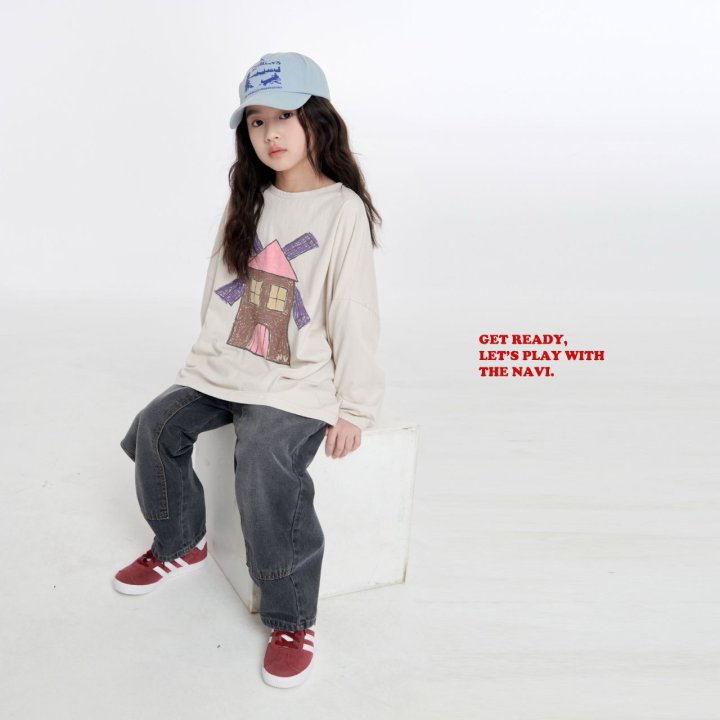 Navi - Korean Children Fashion - #kidsstore - Windmill Tee - 7