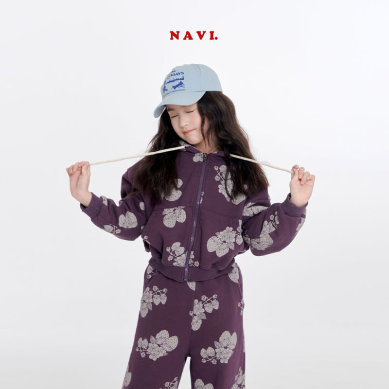 Navi - Korean Children Fashion - #kidzfashiontrend - Berry Crop Hooded Zip-up Jacket - 12
