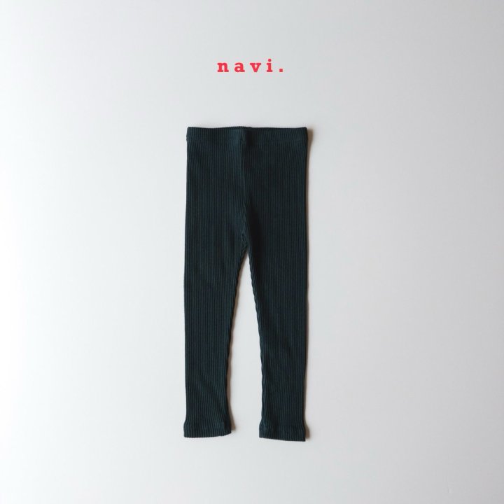 Navi - Korean Children Fashion - #magicofchildhood - NV Ribbed Leggings - 3