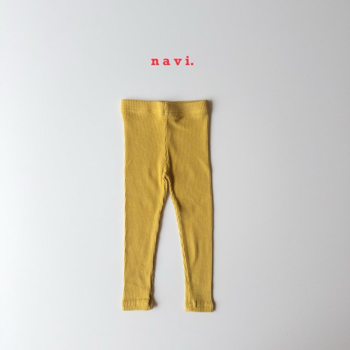 Navi - Korean Children Fashion - #prettylittlegirls - NV Ribbed Leggings - 5