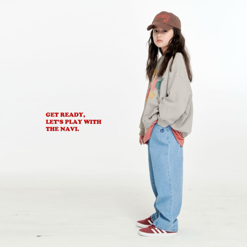 Navi - Korean Children Fashion - #prettylittlegirls - Dart Denim Pants