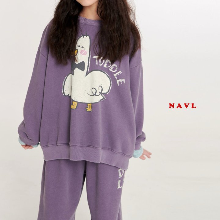 Navi - Korean Children Fashion - #todddlerfashion - Toddle Sweatshirts - 9